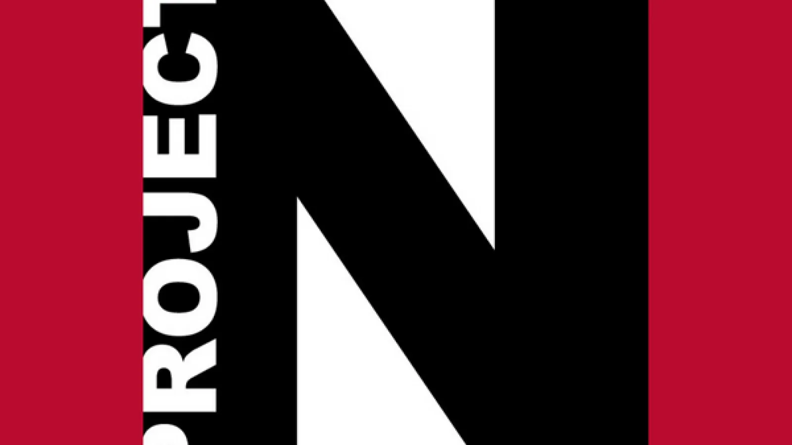 Projective Narrative logo on red background