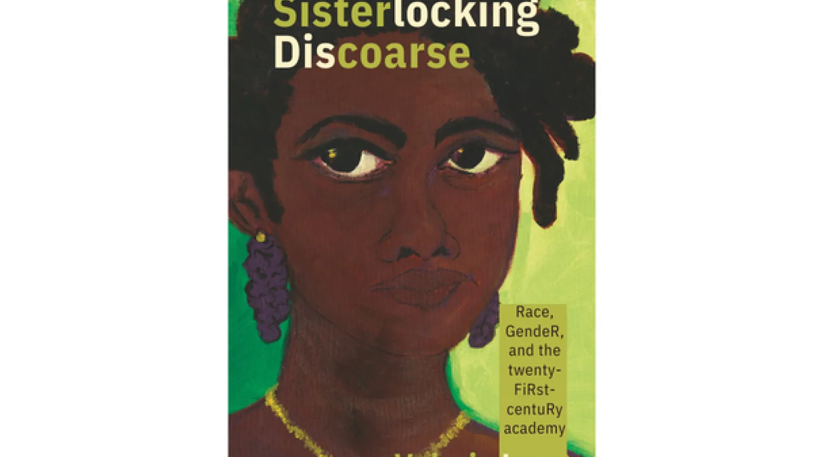 Graphic for Sisterlocking Discoarse with rendering of a black woman