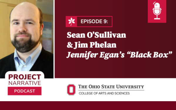 Sean O'Sullivan with text Sean O'Sullivan and Jim Phelan "Jennifer Egan's Black Box"