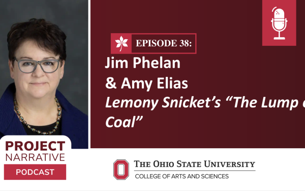 Episode 38: Jim Phelan and Amy Elias Lemony Snicket's "The Lump of Coal"